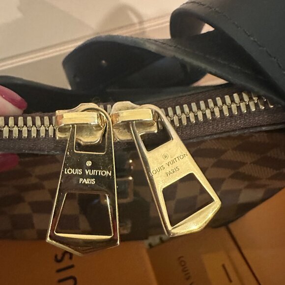 *AUTHENTIC* Louis Vuitton Damier Ebene Odeon PM Black - Picture 3 of 8